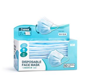 Disposable mask three-layer protection 50 pieces * 24 boxes